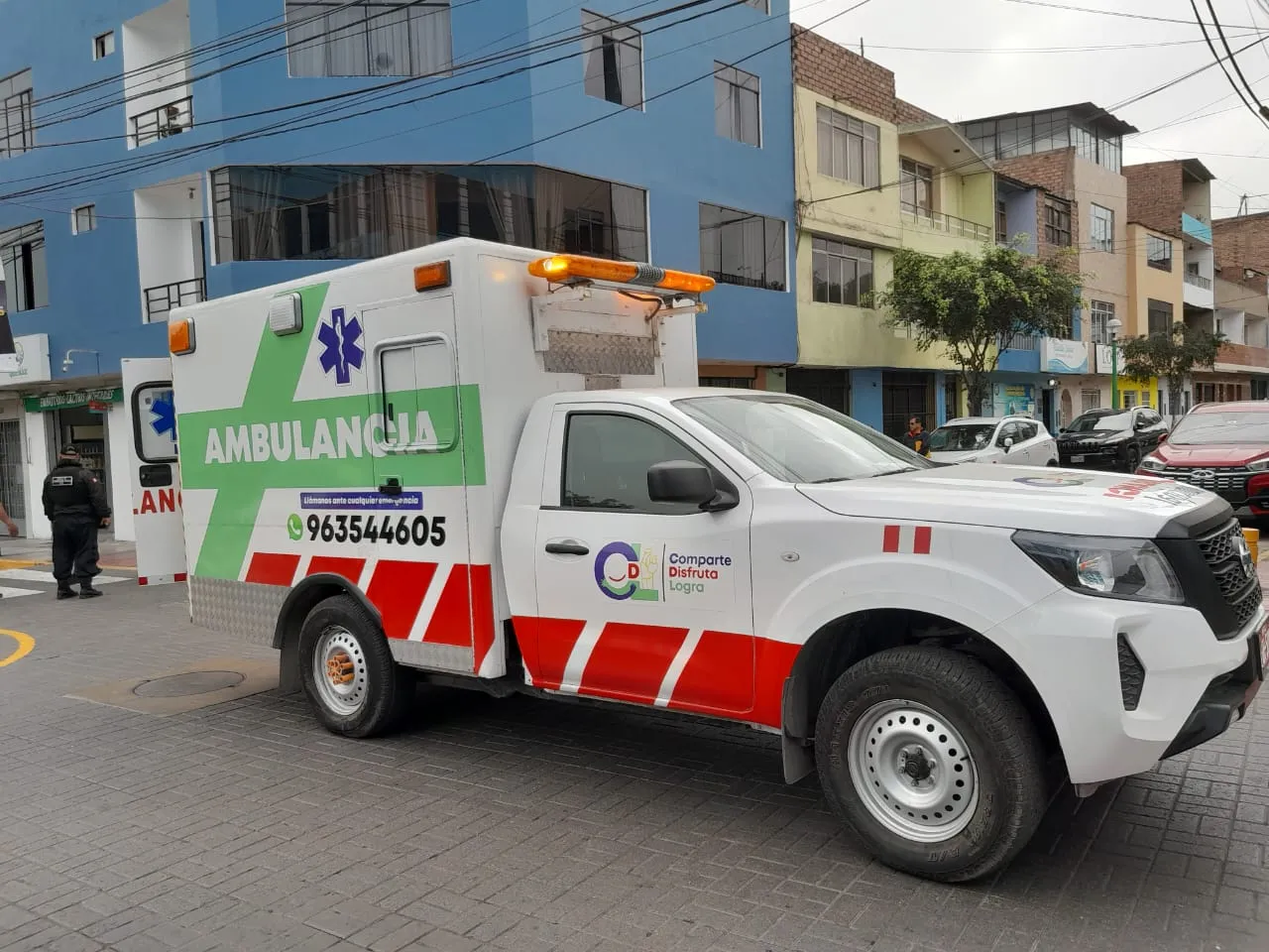 Ambulancia municipal — atención de emergencias