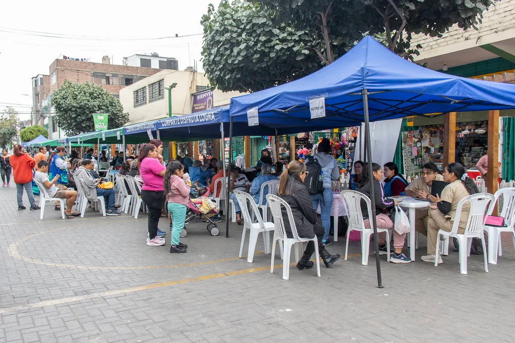 Campaña de salud gratuita en el distrito