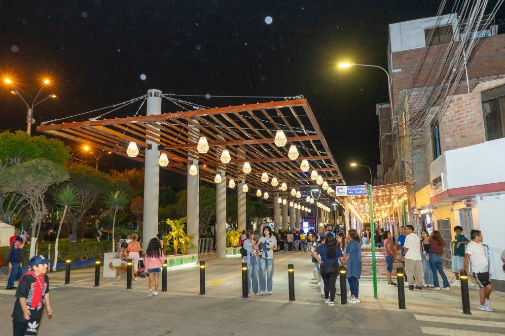 Inauguración del Boulevard José Gálvez